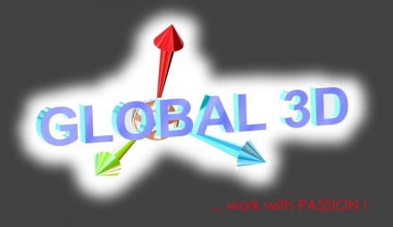 Benvenuti nel nostro sito web - GLOBAL 3D SAS